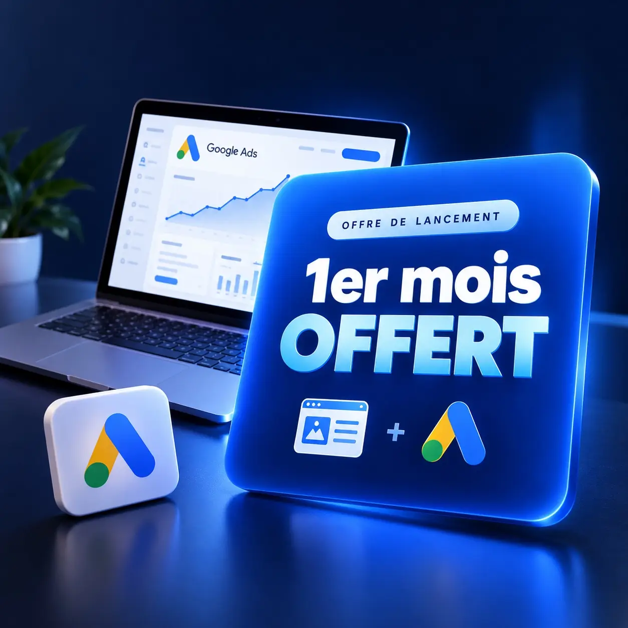 Offre Mister BOOST : site internet et campagne Google Ads offerts le premier mois